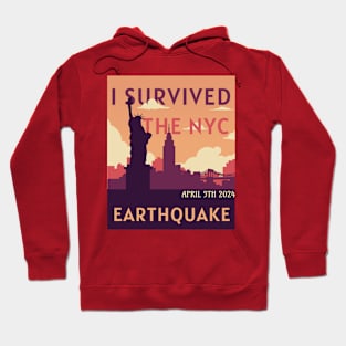 I Survived The Nyc Earthquake Hoodie